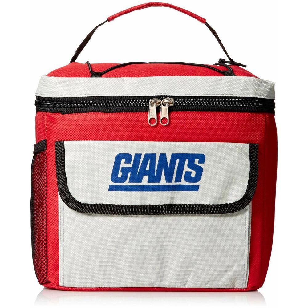 NFL Forever Collectibles New York Giants Insulated Bungee Cooler Lunch Bag